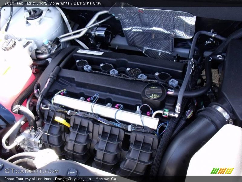 Stone White / Dark Slate Gray 2010 Jeep Patriot Sport