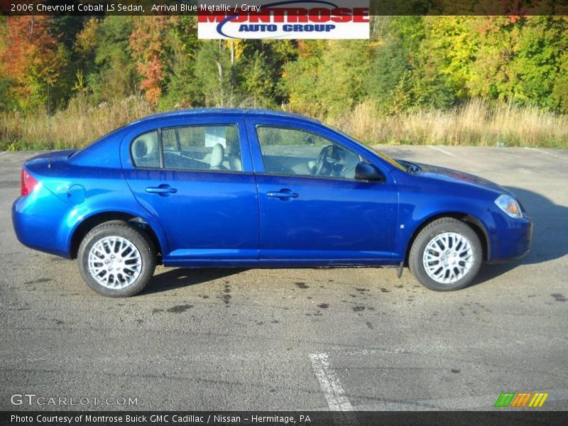 Arrival Blue Metallic / Gray 2006 Chevrolet Cobalt LS Sedan
