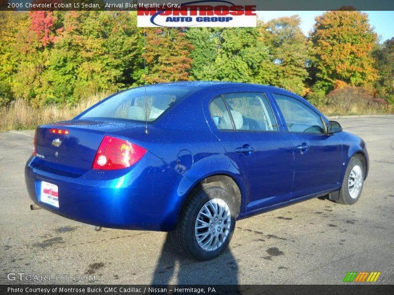 Arrival Blue Metallic / Gray 2006 Chevrolet Cobalt LS Sedan