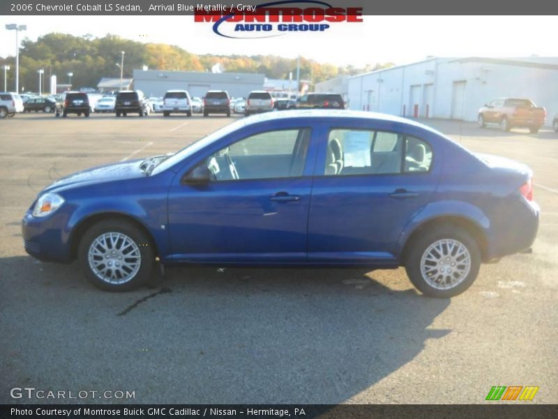 Arrival Blue Metallic / Gray 2006 Chevrolet Cobalt LS Sedan