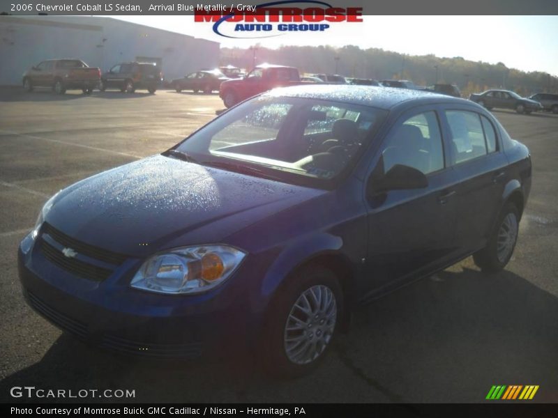 Arrival Blue Metallic / Gray 2006 Chevrolet Cobalt LS Sedan