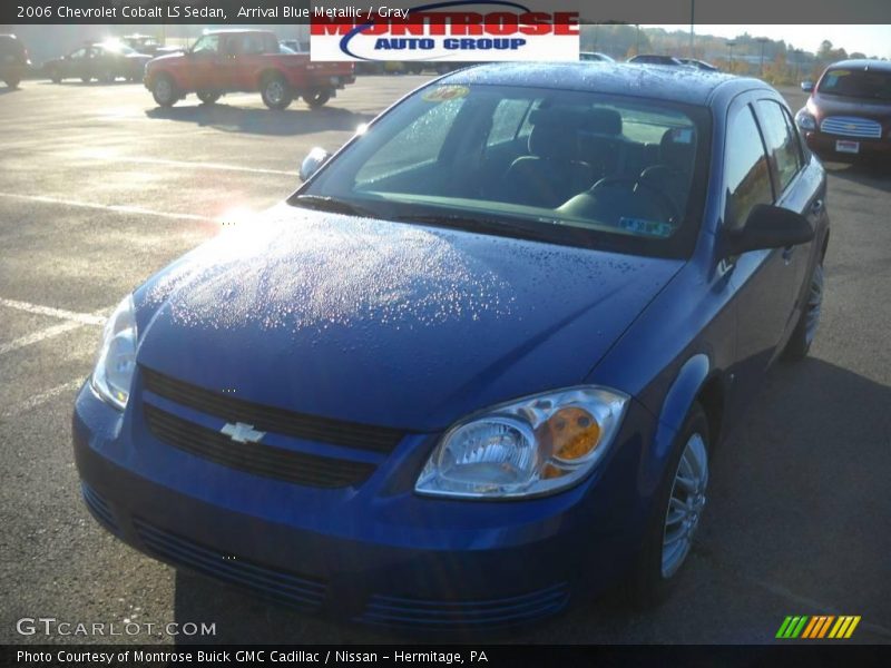 Arrival Blue Metallic / Gray 2006 Chevrolet Cobalt LS Sedan