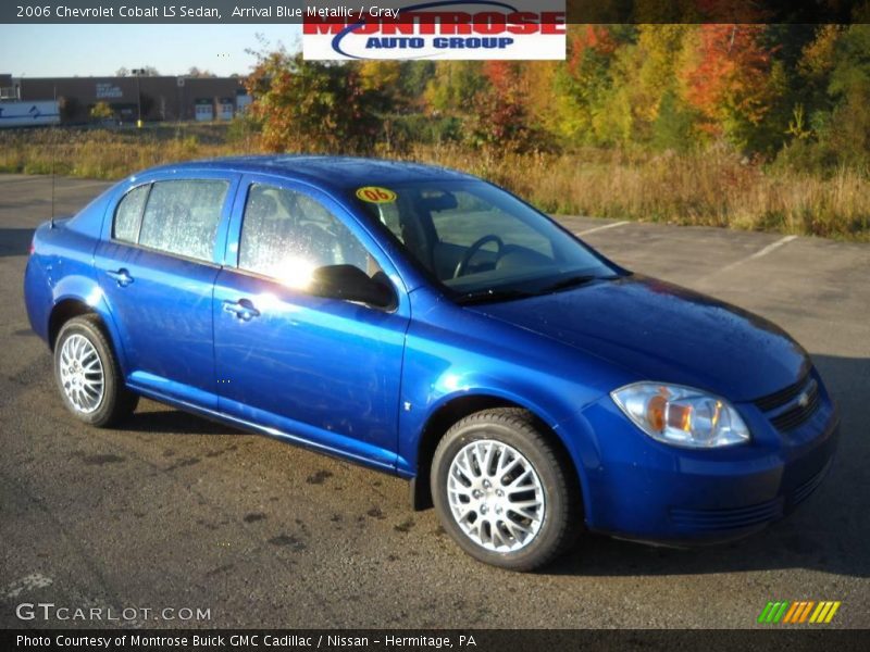 Arrival Blue Metallic / Gray 2006 Chevrolet Cobalt LS Sedan