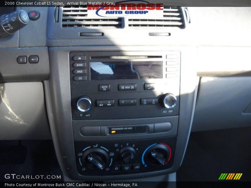 Arrival Blue Metallic / Gray 2006 Chevrolet Cobalt LS Sedan