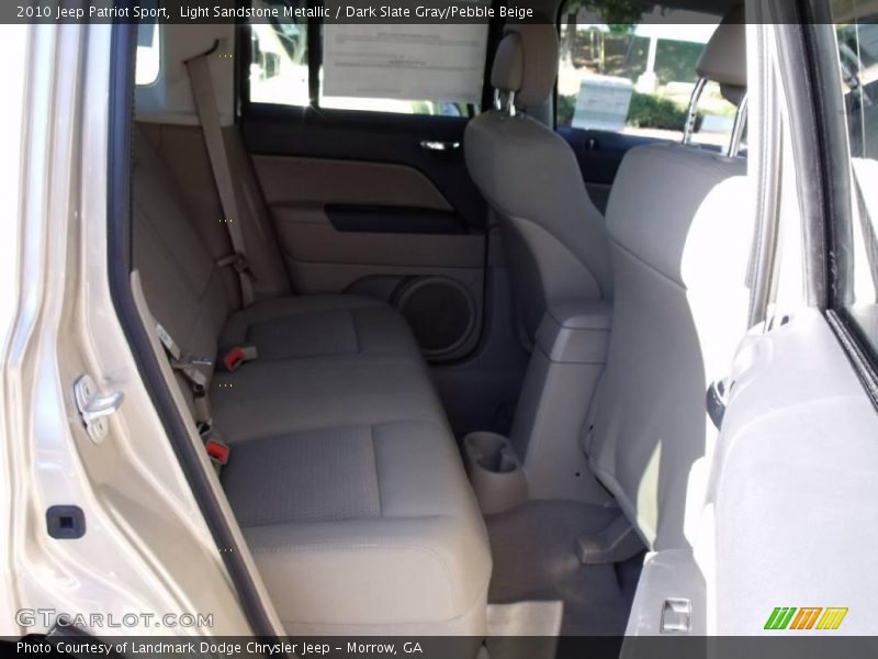 Light Sandstone Metallic / Dark Slate Gray/Pebble Beige 2010 Jeep Patriot Sport