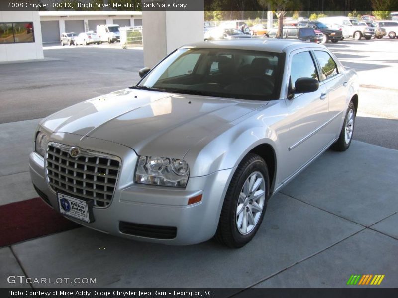 Bright Silver Metallic / Dark Slate Gray 2008 Chrysler 300 LX
