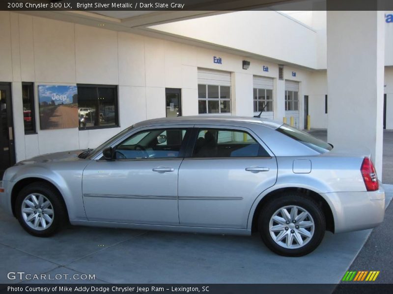 Bright Silver Metallic / Dark Slate Gray 2008 Chrysler 300 LX