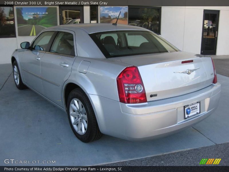 Bright Silver Metallic / Dark Slate Gray 2008 Chrysler 300 LX