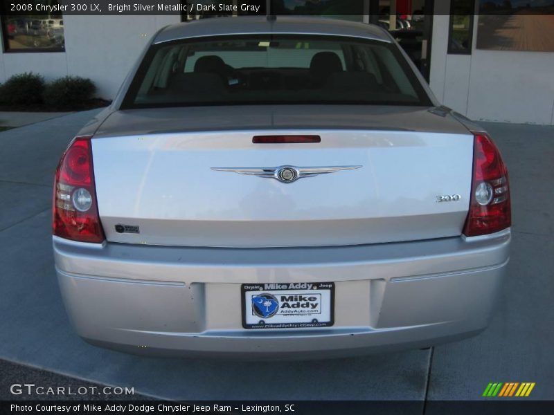 Bright Silver Metallic / Dark Slate Gray 2008 Chrysler 300 LX