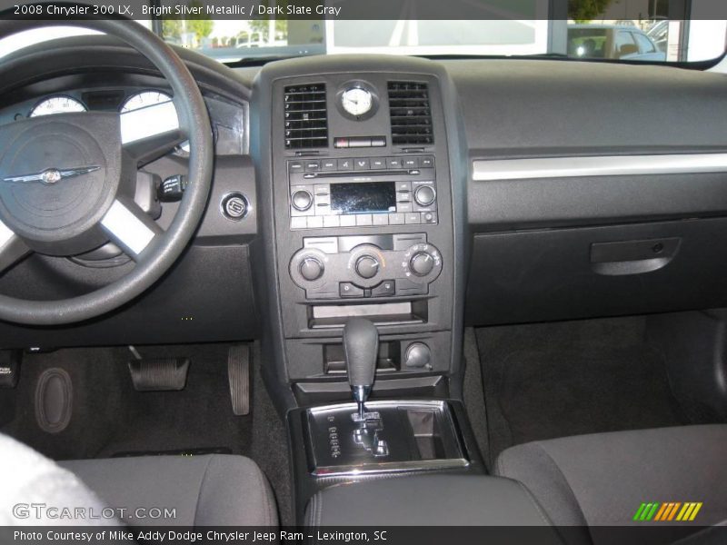 Bright Silver Metallic / Dark Slate Gray 2008 Chrysler 300 LX