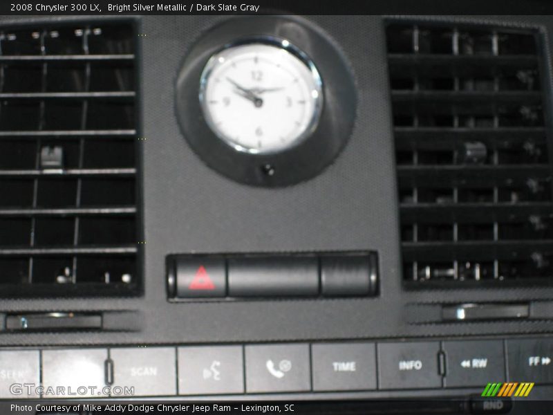 Bright Silver Metallic / Dark Slate Gray 2008 Chrysler 300 LX