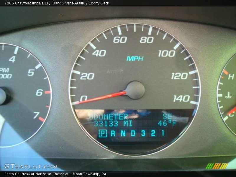 Dark Silver Metallic / Ebony Black 2006 Chevrolet Impala LT