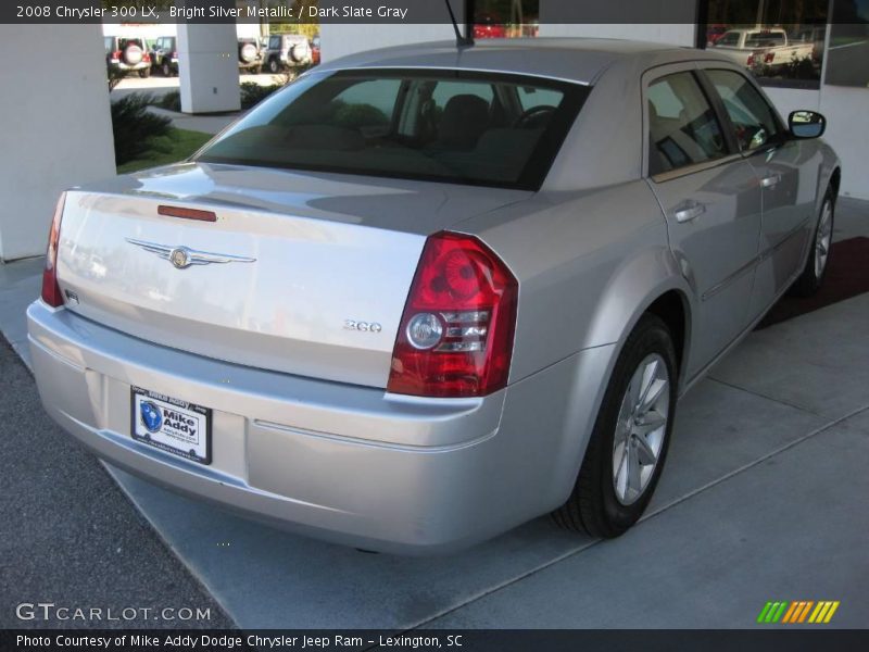 Bright Silver Metallic / Dark Slate Gray 2008 Chrysler 300 LX