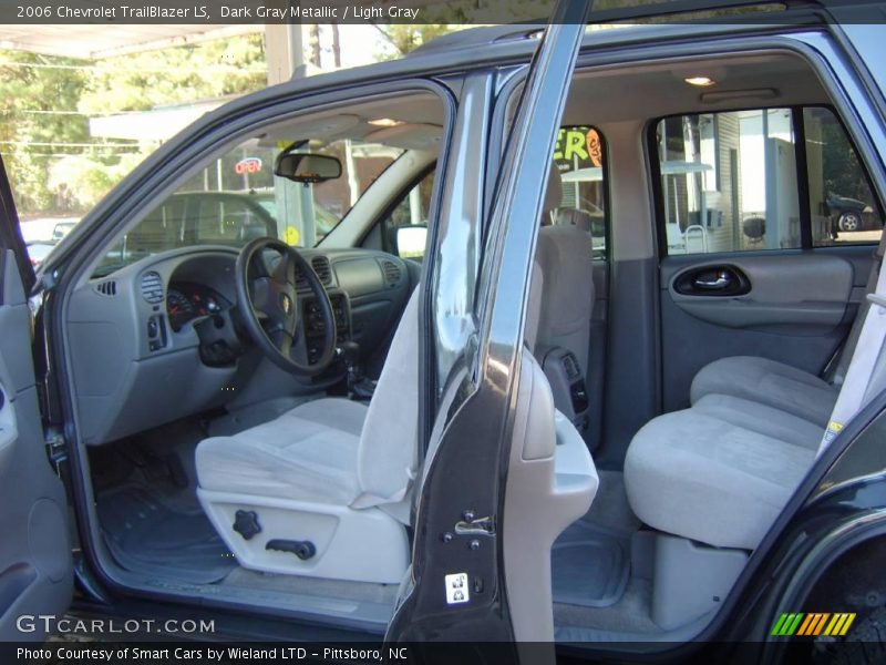 Dark Gray Metallic / Light Gray 2006 Chevrolet TrailBlazer LS