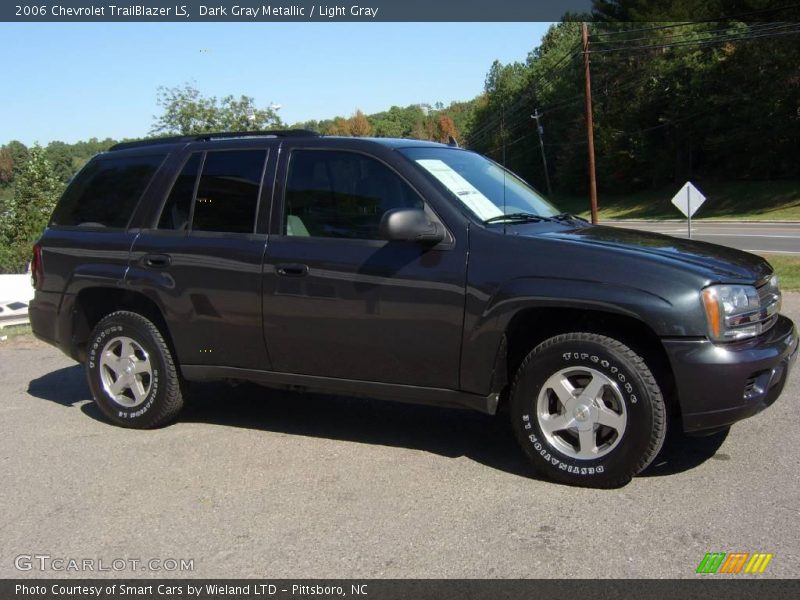 Dark Gray Metallic / Light Gray 2006 Chevrolet TrailBlazer LS