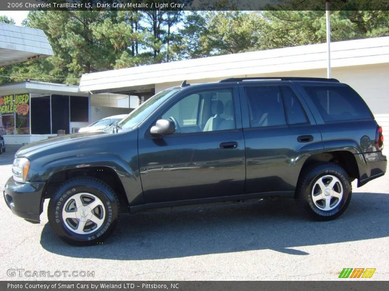 Dark Gray Metallic / Light Gray 2006 Chevrolet TrailBlazer LS