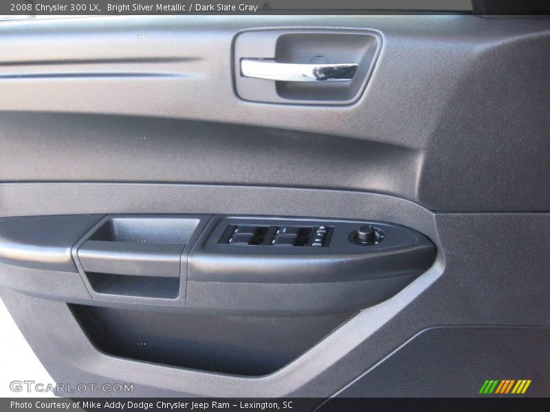 Bright Silver Metallic / Dark Slate Gray 2008 Chrysler 300 LX