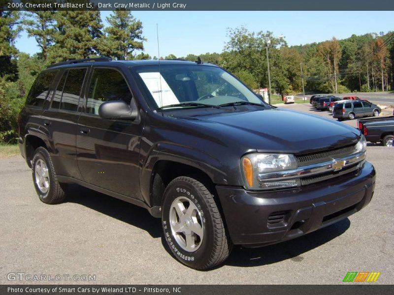Dark Gray Metallic / Light Gray 2006 Chevrolet TrailBlazer LS