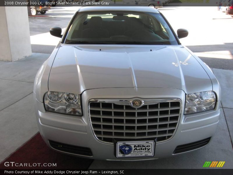 Bright Silver Metallic / Dark Slate Gray 2008 Chrysler 300 LX