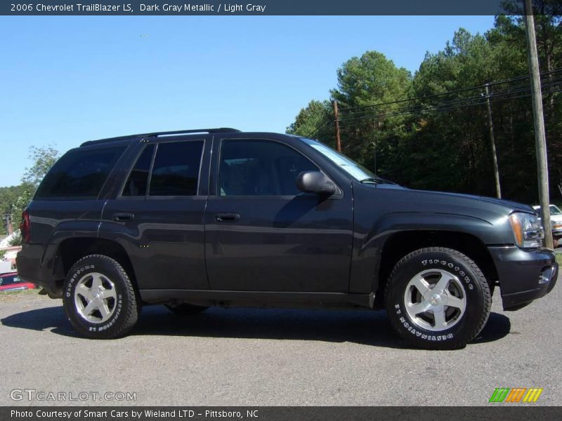 Dark Gray Metallic / Light Gray 2006 Chevrolet TrailBlazer LS