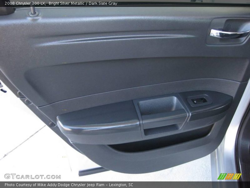 Bright Silver Metallic / Dark Slate Gray 2008 Chrysler 300 LX