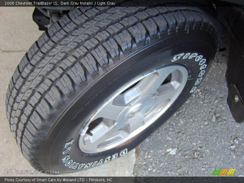 Dark Gray Metallic / Light Gray 2006 Chevrolet TrailBlazer LS