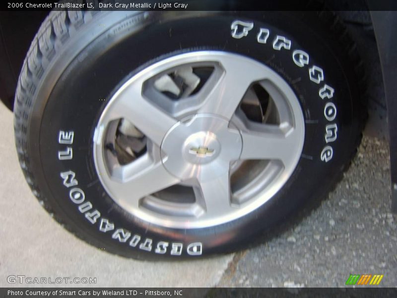 Dark Gray Metallic / Light Gray 2006 Chevrolet TrailBlazer LS
