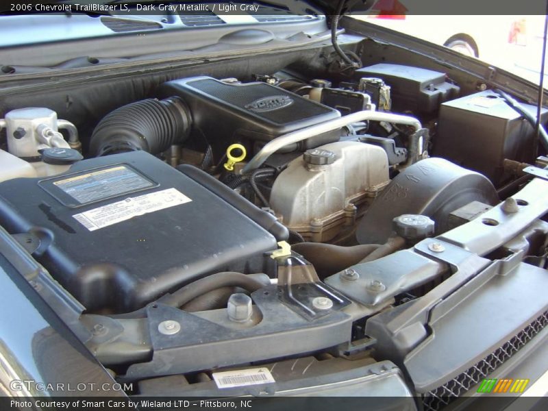 Dark Gray Metallic / Light Gray 2006 Chevrolet TrailBlazer LS