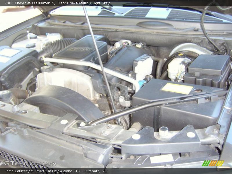 Dark Gray Metallic / Light Gray 2006 Chevrolet TrailBlazer LS