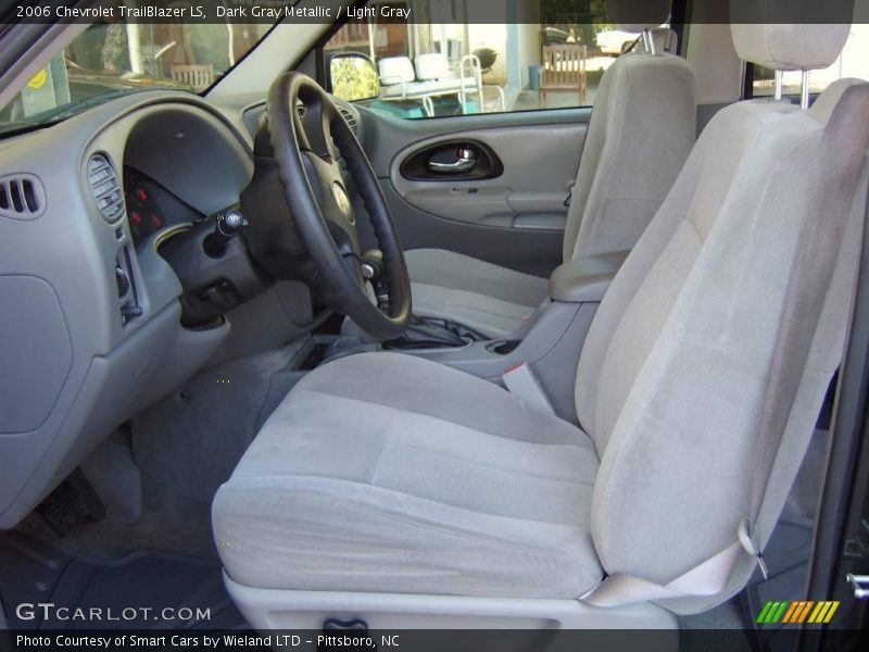 Dark Gray Metallic / Light Gray 2006 Chevrolet TrailBlazer LS