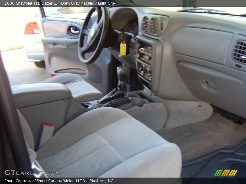 Dark Gray Metallic / Light Gray 2006 Chevrolet TrailBlazer LS
