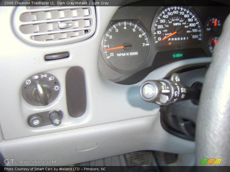 Dark Gray Metallic / Light Gray 2006 Chevrolet TrailBlazer LS