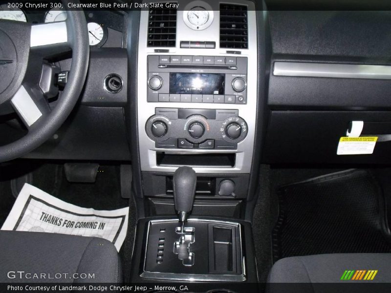 Clearwater Blue Pearl / Dark Slate Gray 2009 Chrysler 300