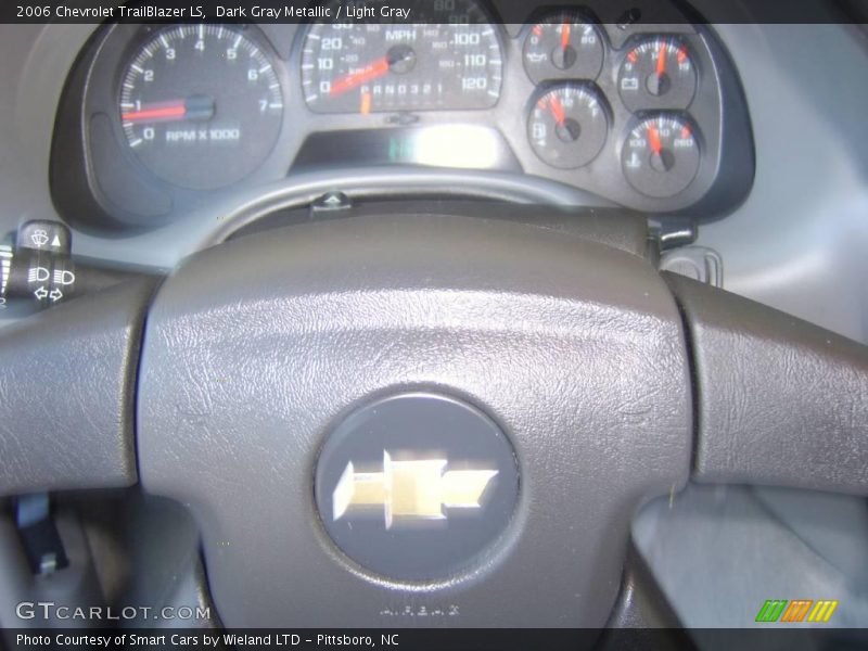 Dark Gray Metallic / Light Gray 2006 Chevrolet TrailBlazer LS