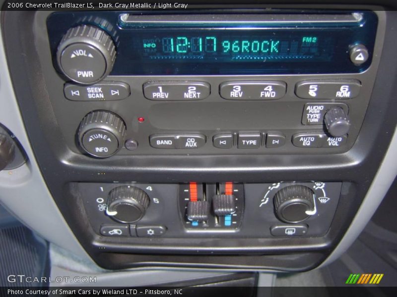 Dark Gray Metallic / Light Gray 2006 Chevrolet TrailBlazer LS