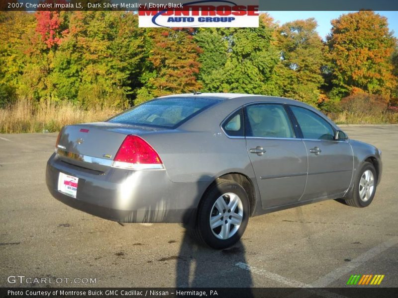 Dark Silver Metallic / Ebony Black 2007 Chevrolet Impala LS
