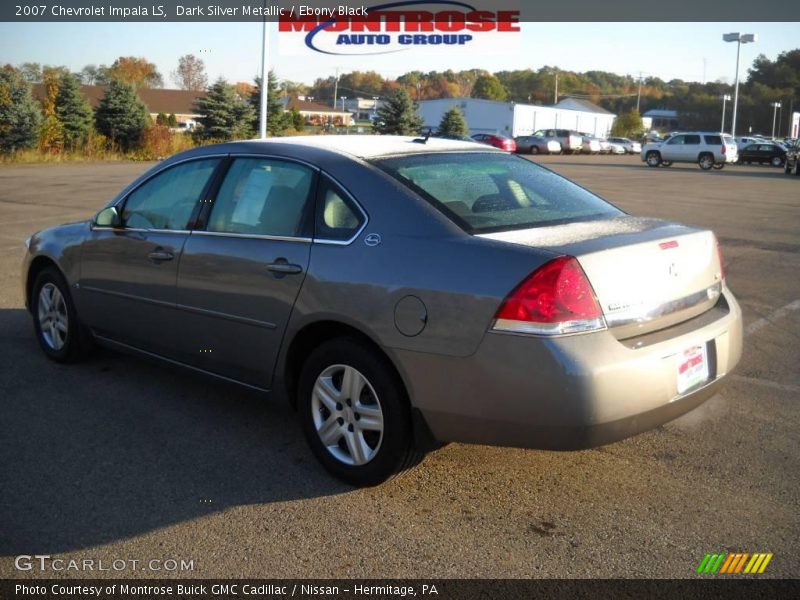 Dark Silver Metallic / Ebony Black 2007 Chevrolet Impala LS