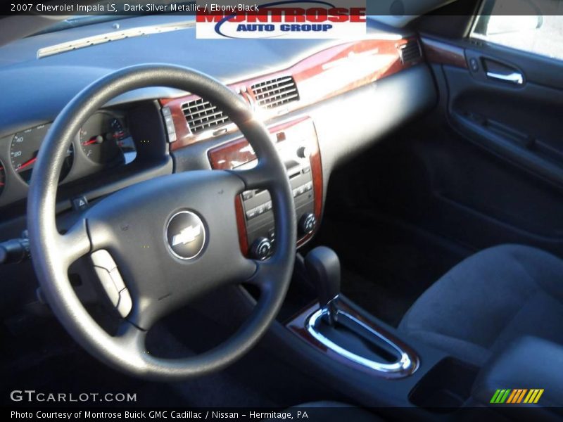 Dark Silver Metallic / Ebony Black 2007 Chevrolet Impala LS
