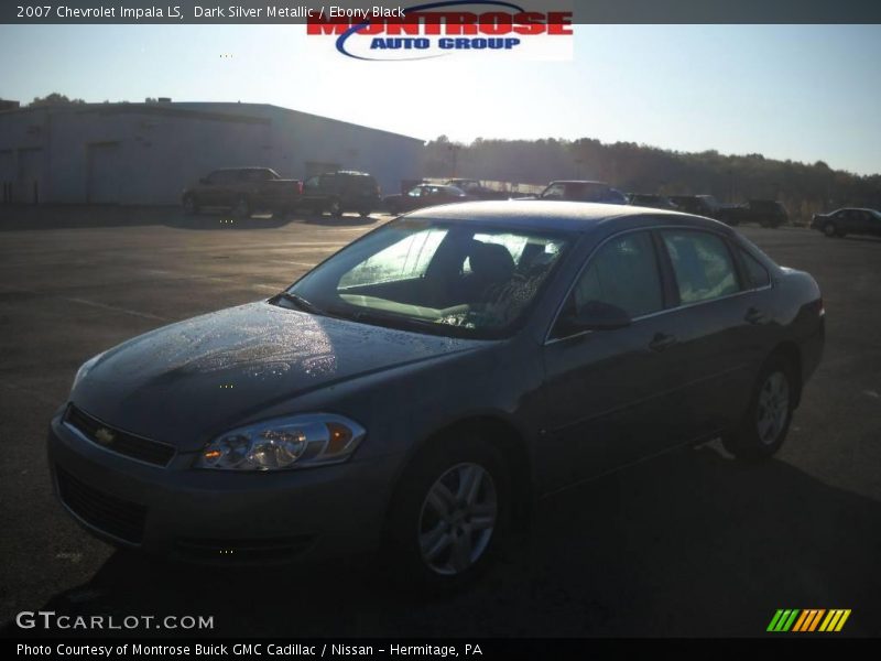 Dark Silver Metallic / Ebony Black 2007 Chevrolet Impala LS