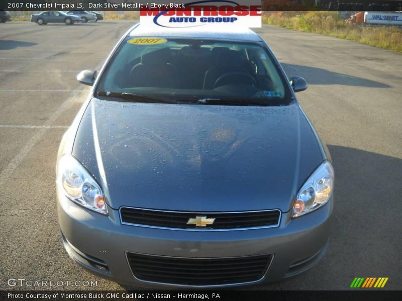 Dark Silver Metallic / Ebony Black 2007 Chevrolet Impala LS
