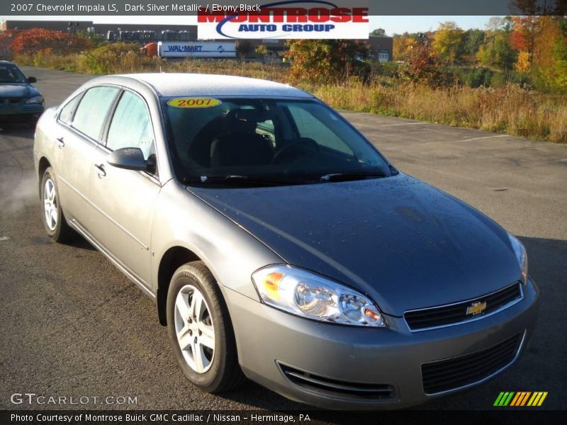 Dark Silver Metallic / Ebony Black 2007 Chevrolet Impala LS