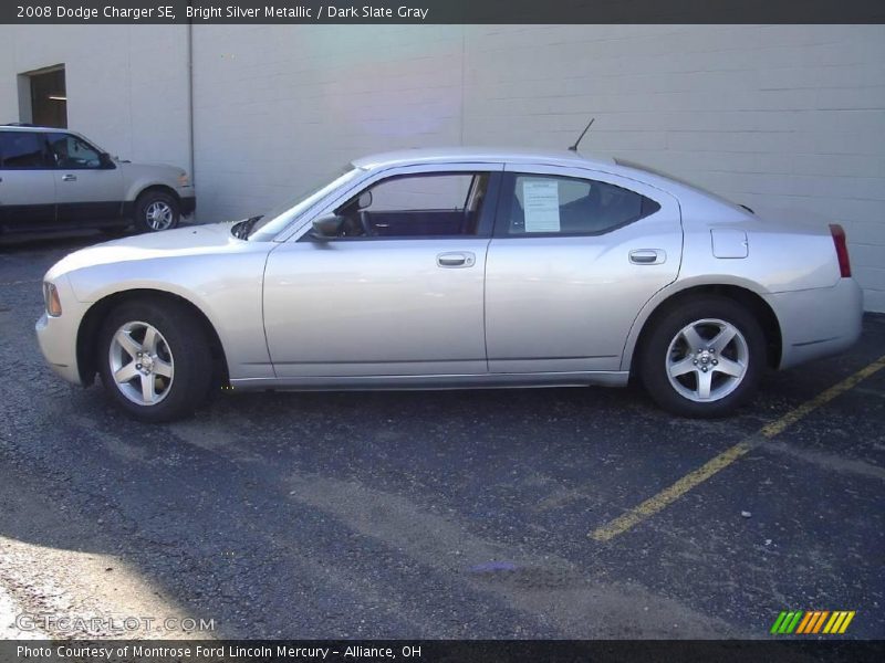 Bright Silver Metallic / Dark Slate Gray 2008 Dodge Charger SE