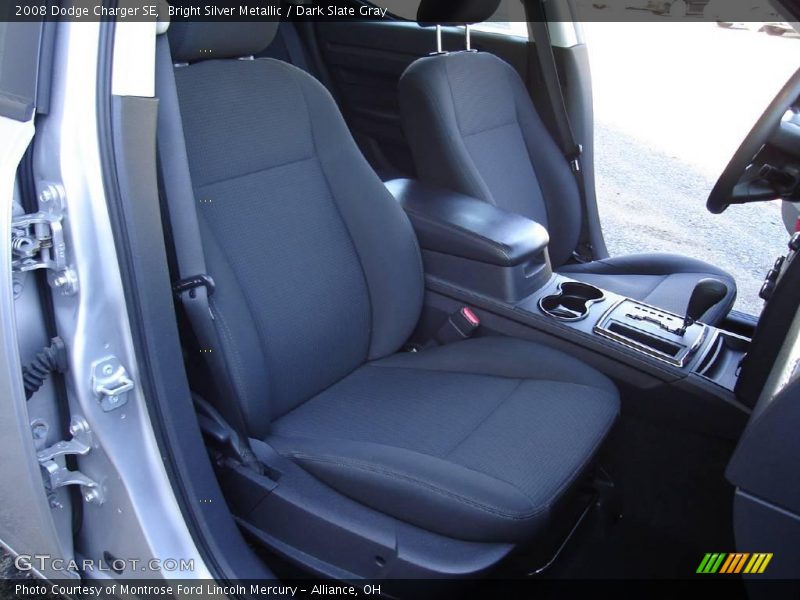 Bright Silver Metallic / Dark Slate Gray 2008 Dodge Charger SE