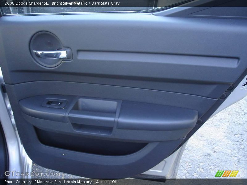 Bright Silver Metallic / Dark Slate Gray 2008 Dodge Charger SE