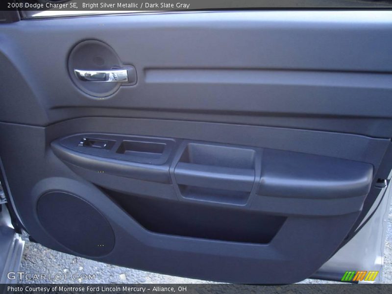 Bright Silver Metallic / Dark Slate Gray 2008 Dodge Charger SE