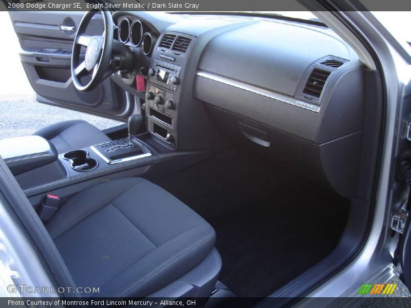 Bright Silver Metallic / Dark Slate Gray 2008 Dodge Charger SE