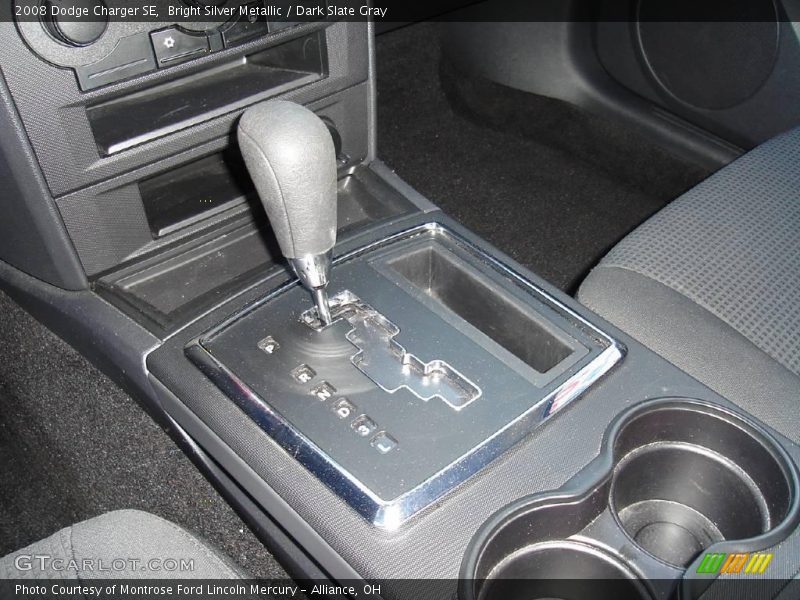 Bright Silver Metallic / Dark Slate Gray 2008 Dodge Charger SE