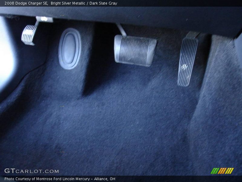 Bright Silver Metallic / Dark Slate Gray 2008 Dodge Charger SE