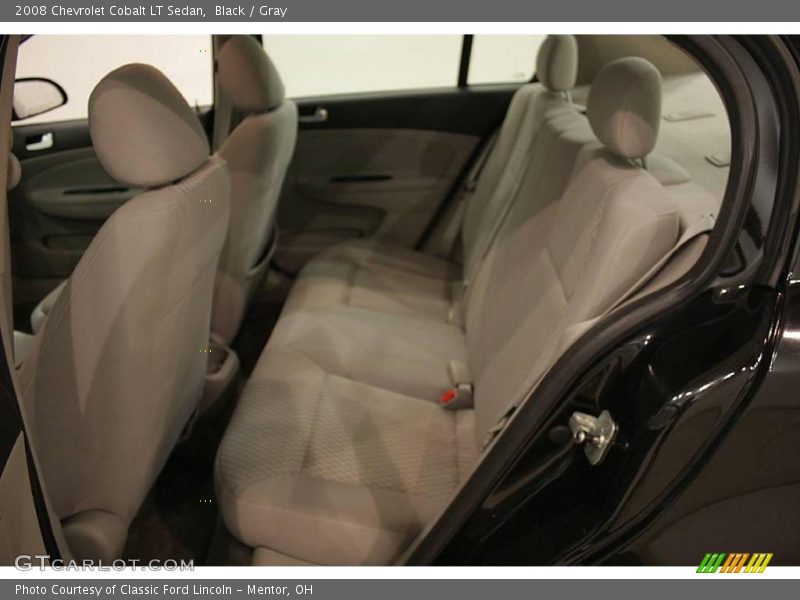 Black / Gray 2008 Chevrolet Cobalt LT Sedan