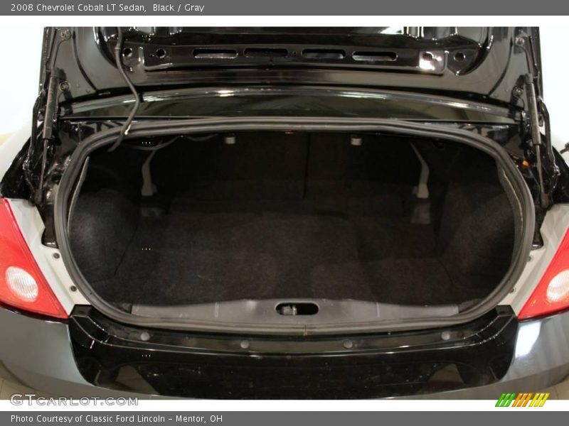 Black / Gray 2008 Chevrolet Cobalt LT Sedan